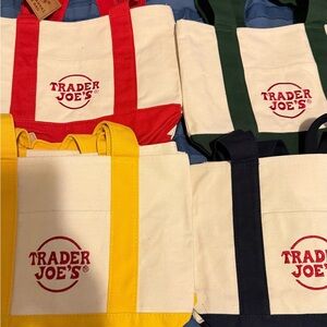 Trader Joe's Canvas Tote Bags original style